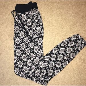 Printed Joggers